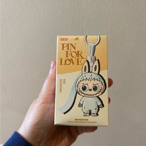 The Monsters Pin for Love Series-Vinyl Plush Pendant Blind Box (A-M)